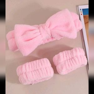 🍉5 for $25*Spa Headband & Wristbands